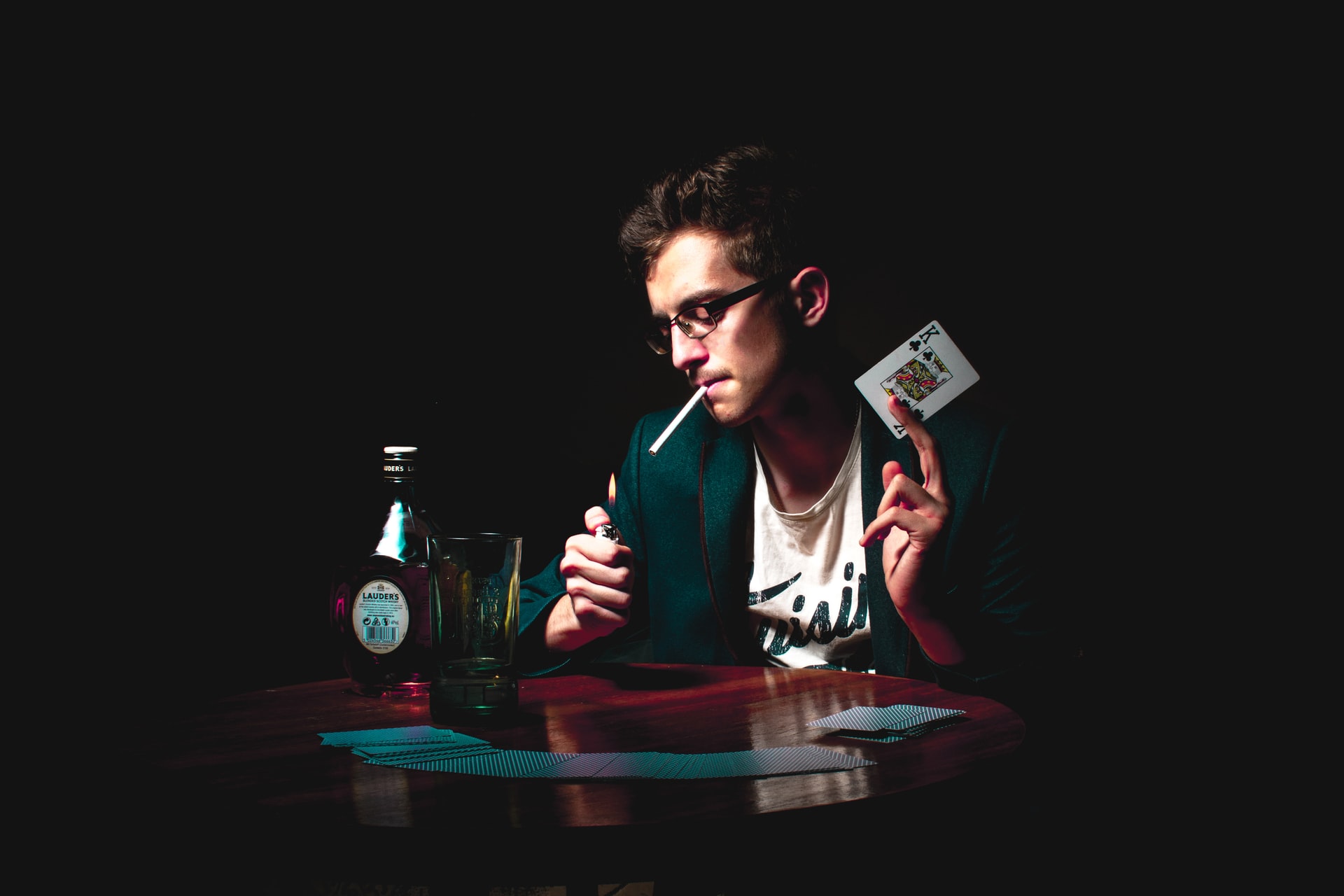 playing poker